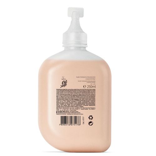 Refil Loção Hidratante Desodorante Corporal Jequiti Eu Sinto