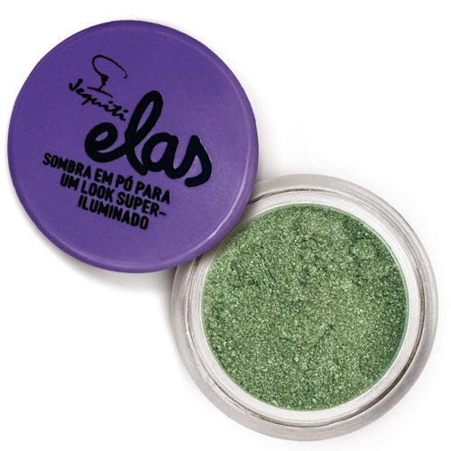 Minissombra Iluminadora Jequiti Elas Verde, 1g