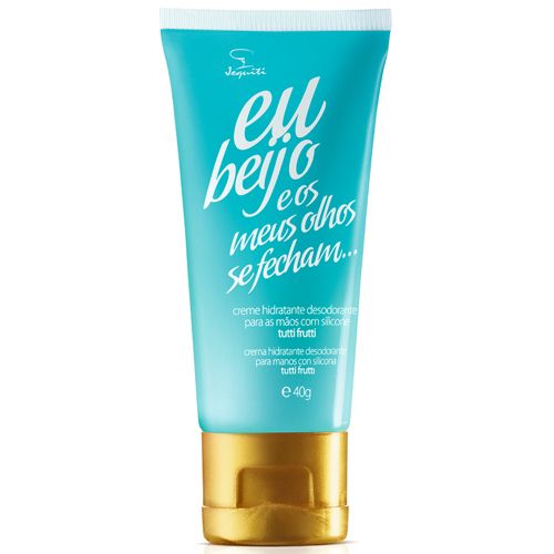 Hidratante para as Mãos com Silicone Jequiti Eu Beijo Tutty