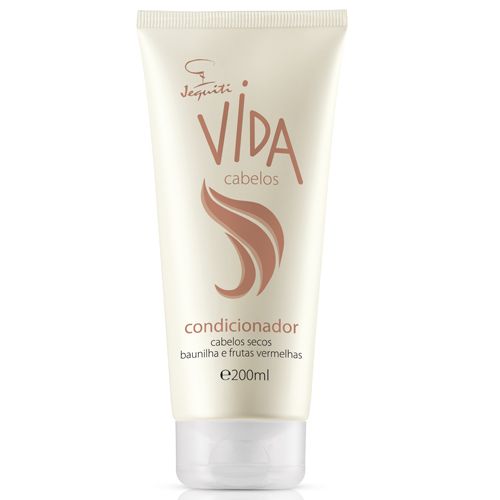 Condicionador Vida Cabelos Secos Baunilha e Frutas Vermelhas