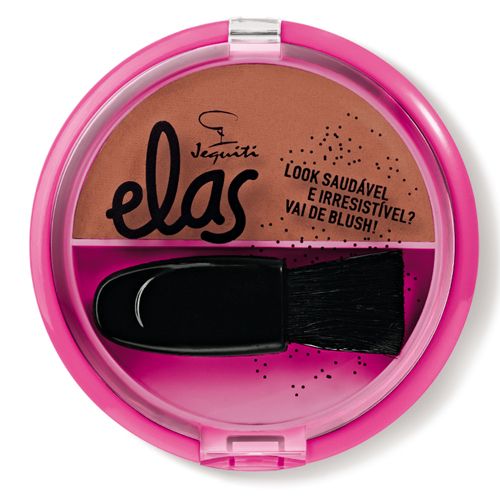 Blush Jequiti Elas Marrom Casual, 4g