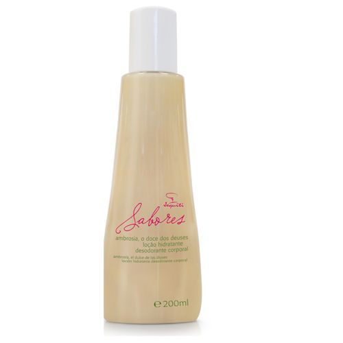 Loção Hidratante Desodorante Corporal Sabores Ambrosia,200ml