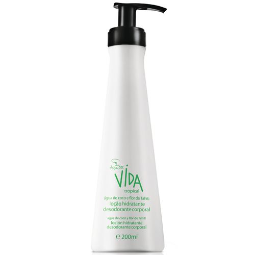 Hidratante Corporal Vida Água de de Coco e Flor do Tahiti