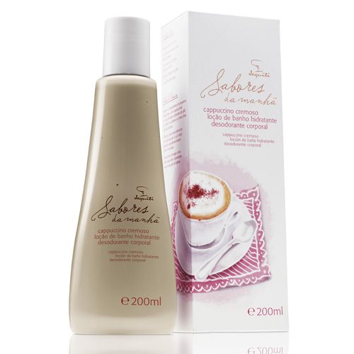 Loção de Banho Corporal da Manhã Capuccino , 200ml