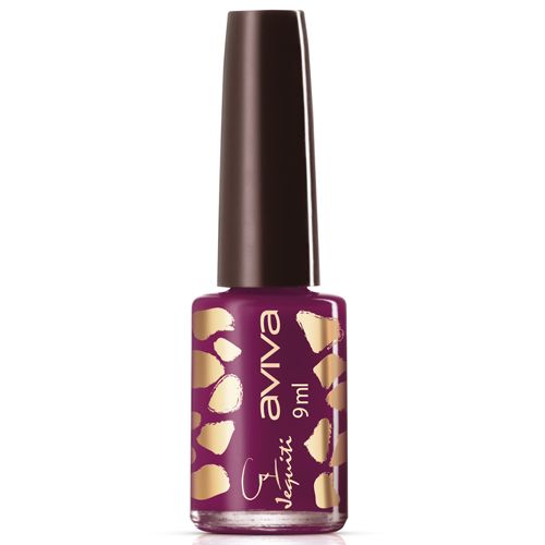 Esmalte Jequiti Aviva Bicho Solto Bordô Sedução, 9ml