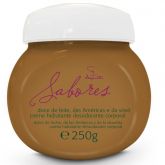 Creme Hidratante  Corporal Sabores Doce de Leite, 250g