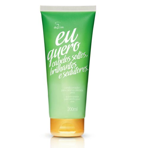 Condicionador Jequiti Eu Quero Pera Cabelos Oleosos, 200ml