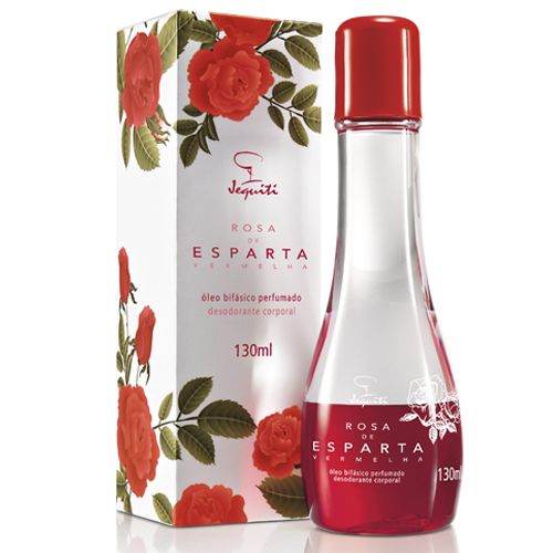 Óleo Bifásico Perfumado Corporal Rosa de Esparta