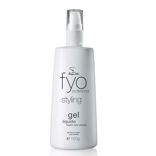 Gel Líquido Fixador Jequiti fyo profissional Styling, 150ml