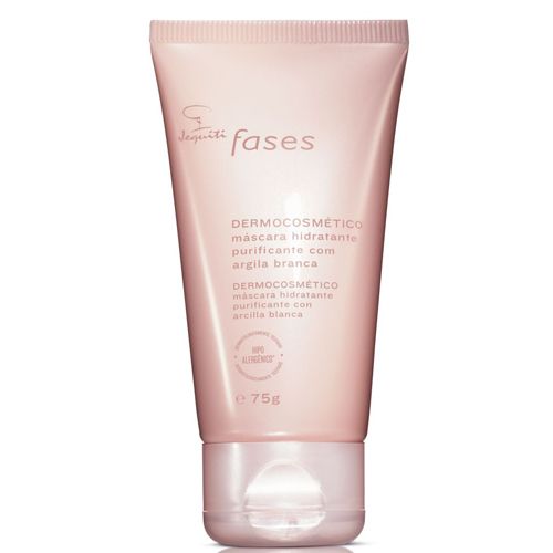 Máscara Hidratante Purificante com Argila Branca Fases, 75g