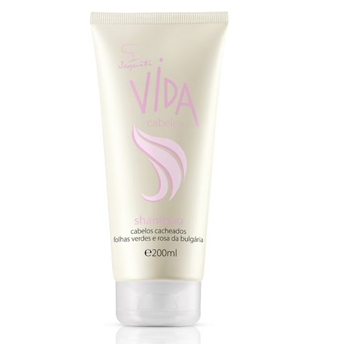 Shampoo Cabelos Cacheados Folhas Verdes e Rosa da Bulgária