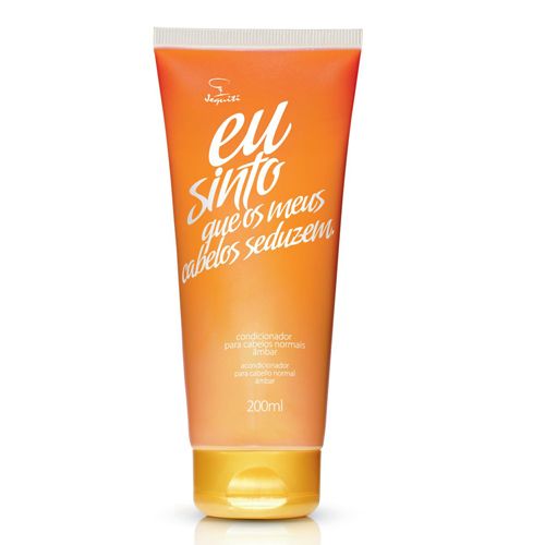 Condicionador Jequiti Eu Sinto Âmbar Cabelos Normais, 200ml