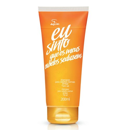 Shampoo Jequiti Eu Sinto Âmbar Cabelos Normais, 200ml