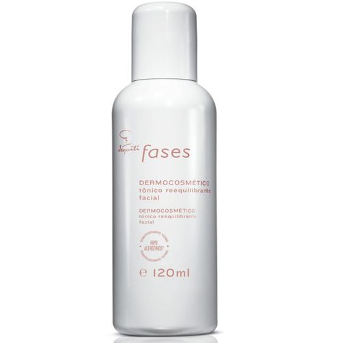 Tônico Reequilibrante Facial Jequiti Fases, 120ml
