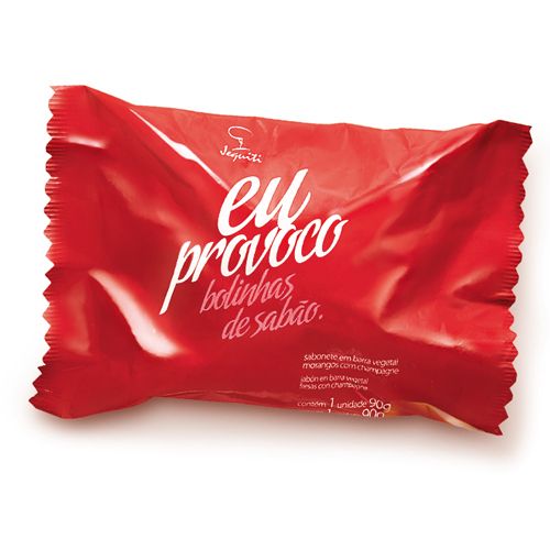 Sabonete Hidratante Jequiti Eu Provoco Morangos c/Champagne