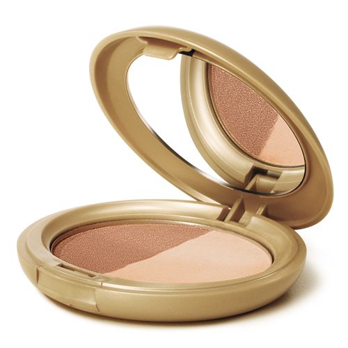 Pó com Efeito Iluminador e Bronzeador Jequiti Aviva, 10g